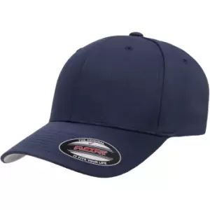 Flexfit Unisex Wooly Combed Cap (S/M) (Navy)