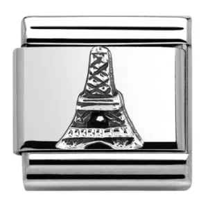 Nomination CLASSIC Silvershine Monuments Eiffel Tower Charm 330105/32