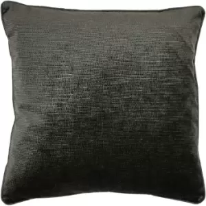 Paoletti Stella Cushion Cover (One Size) (Black) - Black