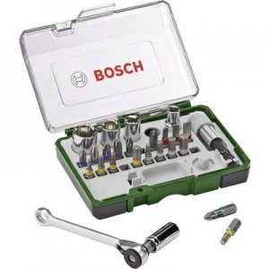 Bosch Accessories Promoline Bit set Metric 1/4 (6.3 mm) 27 Piece 2607017160