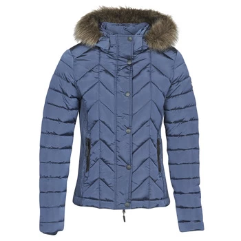 Superdry LUXE FUJI PADDED JACKET womens Jacket in Blue - Sizes UK 10,UK 12,UK 14,UK 16