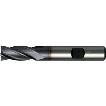 25.00MM HSS-Co 8% Weldon Shank Multi Flute End Mills - TiCN Coated - Swisstech