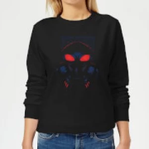 Aquaman Black Manta Womens Sweatshirt - Black - 5XL