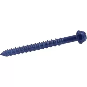 DEWALT Tapper-Pro Hex Head Self-Tapping Screws 6.3 x 57mm (100 Pack) in Blue