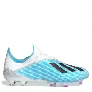 adidas X 19.1 Football Boots Firm Ground - Cyan/Black