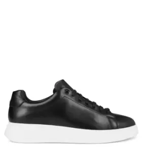 BOSS Bulton Leather Trainers - Black