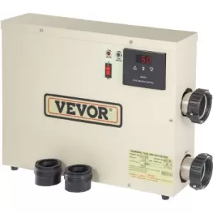 VEVOR Electric SPA Water Heater 18KW 380V 50-60HZ Digital SPA Heater with Adjustable Temperature Controller for Swimming Pool and Hot Bathtubs Self