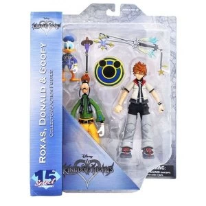 Roxas Donald And Goofy Kingdom Hearts Action Figure