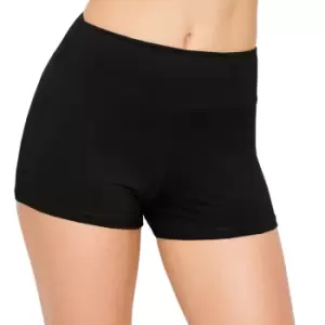 Silky Womens/Ladies Cotton Dance Shorts (Medium) (Black)