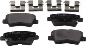 JP GROUP Brake pad set JP GROUP 3563701110 Brake pads,Brake pad set, disc brake HYUNDAI,KIA,SSANGYONG,Tucson (TL, TLE),i40 CW (VF),i30 (GD)