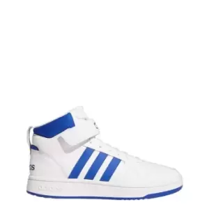 adidas Postmove Mid Shoes Unisex - Cloud White / Royal Blue / Gre