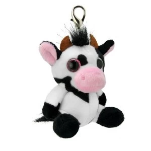 Orbys Cow 8cm Plush Keyring