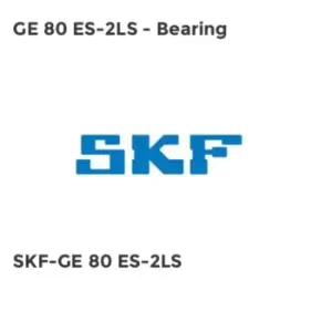 GE 80 ES-2LS - Bearing