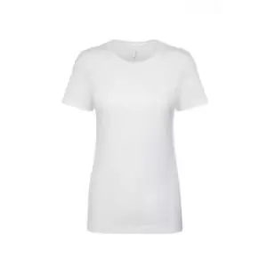 Next Level Womens/Ladies Boyfriend T-Shirt (M) (White)