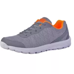 Dek Unisex Adult Hyde Park Trainers (6 UK) (Grey/Orange)