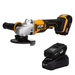 Jcb 18V Angle Grinder 2X2.0Ah Charger