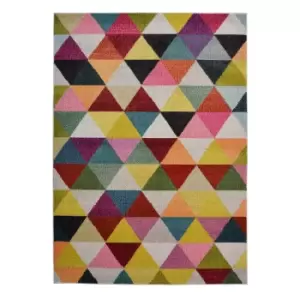 Villa Geo Multi Rug - 80 x 150cm