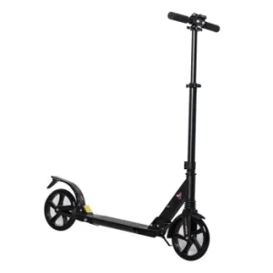 Homcom Ride on Foldable Kick Scooter, black