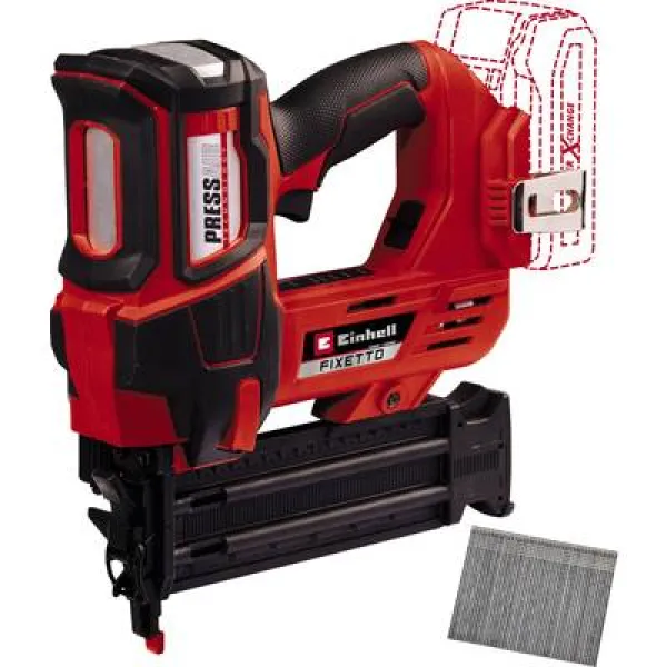 Einhell FIXETTO 18/50 N Professional Power X-Change 4257795 Cordless nail gun w/o battery, w/o charger, incl. accessories