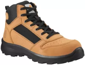 Carhartt Mid S1P Safety Boots, brown, Size 48, brown, Size 48