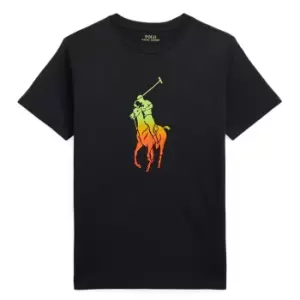 Polo Ralph Lauren Polo Ralph Lauren Bold Logo T-Shirt Junior Boys - Black