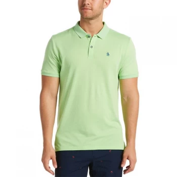 Original Penguin Short Sleeve TT Jersey - Jade Lime