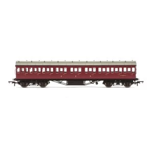 Hornby BR 57' Stanier Non-Corridor Composite M16587M Era 5 Model Train