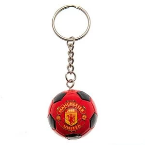 Manchester United FC Football Keyring