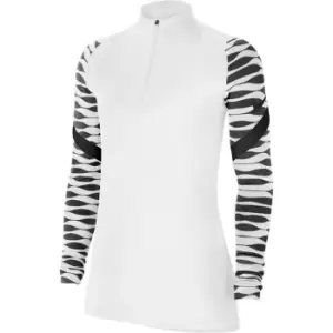 Nike Dri-FIT Strike 1/4-Zip Soccer Drill Top Ladies - White