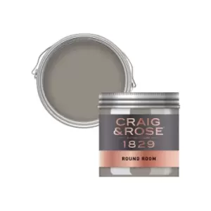 Craig & Rose 1829 Round Room Chalky Emulsion Paint, 50ml Tester Pot