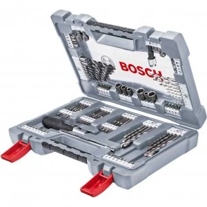 Bosch 105 Piece Premium Power Tool Accessory Drill and Screwdriver Bit Set