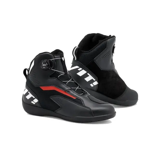 REV'IT! Shoes Jetspeed Pro Black Red Size 44