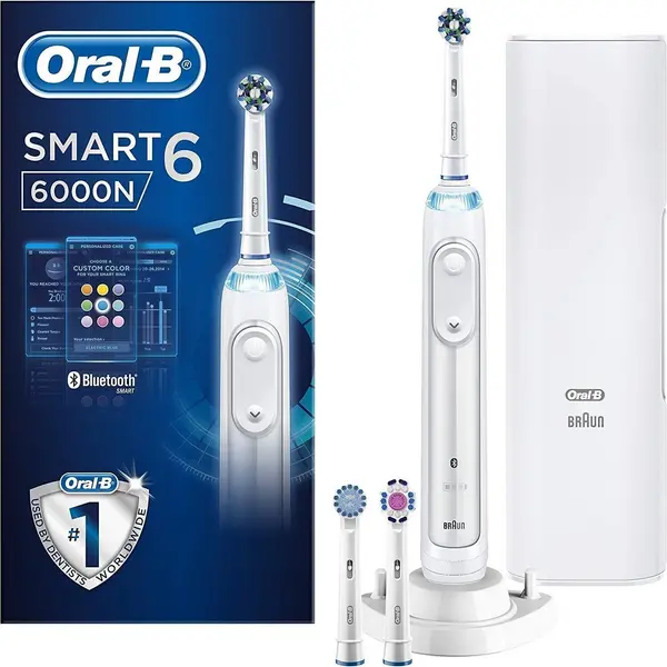 Oral B Smart 6 6000N White Electric Toothbrush