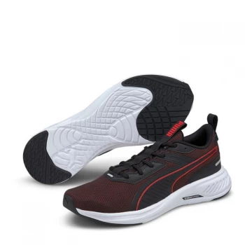 Puma Scorch Runner Mens Trainers - Black/Red