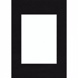 Premium Passe-Partout Deep-black (50x70cm)