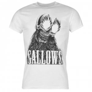 Official Gallows T Shirt Mens - Skull