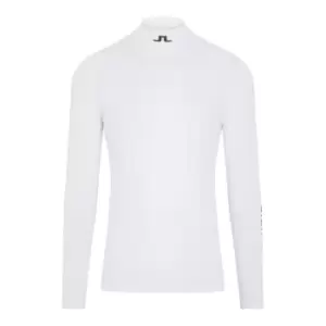 J Lindeberg Golf Base Layer Top - White