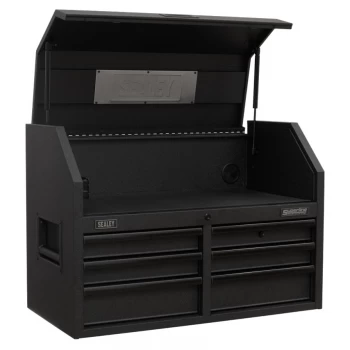 Topchest 6 Drawer 910MM with Soft Close Drawers & Power Strip