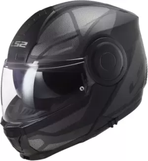 LS2 FF902 Scope Axis Helmet, black-grey-silver, Size 2XL, black-grey-silver, Size 2XL