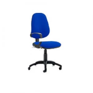 Task Office Chair Eclipse III Lever Blue Fabric With Loop Arms