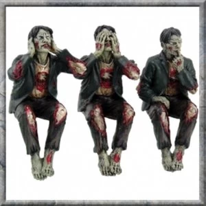 See No Hear No Speak No Evil Zombies 10 cm