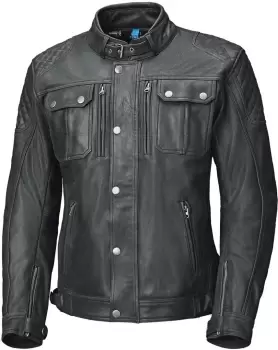 Held Starien Motorcycle Leather Jacket, black, Size 52, black, Size 52