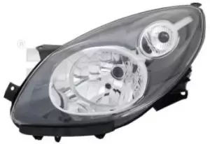 TYC Headlights Left 20-1402-06-2 Headlamp,Headlight RENAULT,TWINGO II (CN0_)