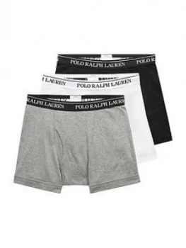 Polo Ralph Lauren 3 Pack Boxer Brief - Black/White/Grey