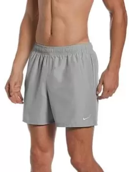 Nike Swim Essential 5" Volley Shorts - Grey, Size XL, Men