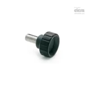 ELESA Fluted knob-BT.12 p-M4x6