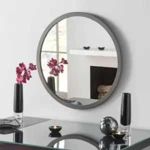 Yearn Mirrors Yearn Classic Round Grey Mirror 70Cm