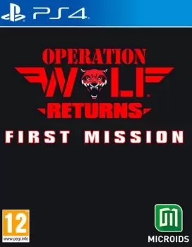 Operation Wolf Returns First Mission Day One Edition PS4 Game