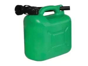 Silverline 847074 Plastic Fuel Jerry Can 5Ltr Green