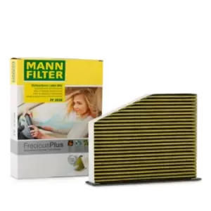 MANN-FILTER Pollen filter FP 2939 Filter, interior air,Cabin filter VW,AUDI,SKODA,Golf V Schragheck (1K1),TOURAN (1T1, 1T2),Passat Variant (3C5)